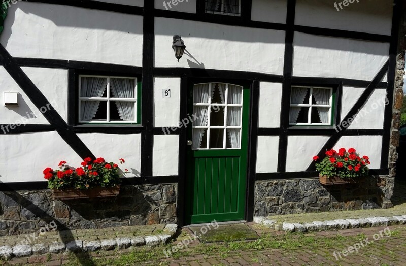 Fachwerkhaus Truss House Facade Architecture Building