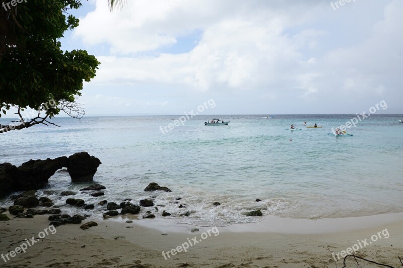 Levantado Island Caribbean Beach Sea