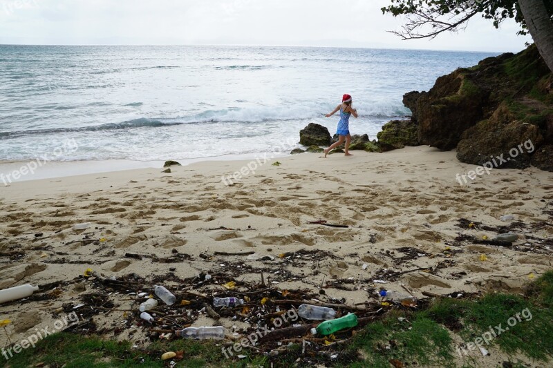 Pollution Ecology Caribbean Garbage Beach