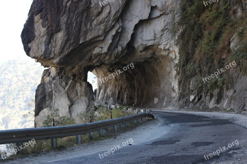 Road Road To Kinnaur Kinnaur Hill Stone