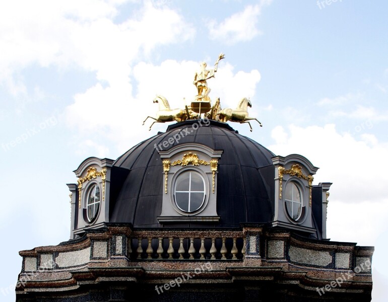 Castle Bamberg Roof Jewellery Quadriga