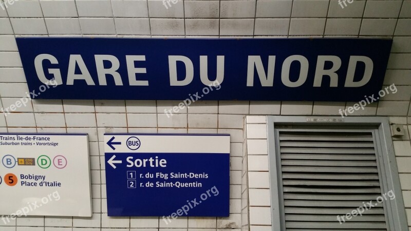 Nord Gare Gare Du Nord Station Transport