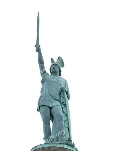 Hermann Memorial Warrior Statue War Strength