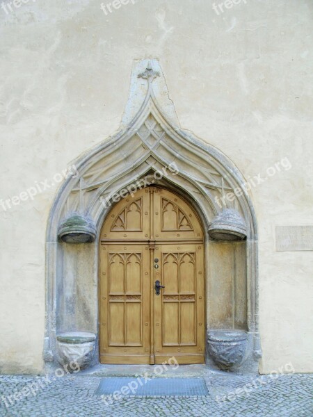 Wittenberg Luther Door Building Free Photos