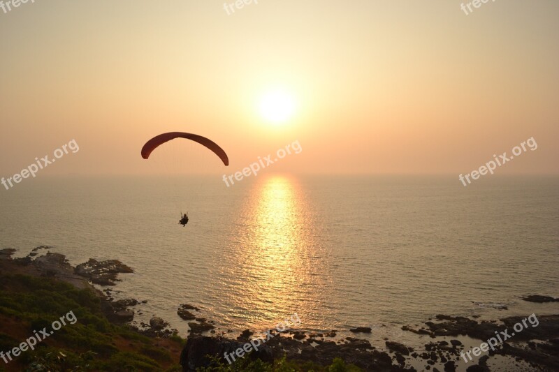 Goa Summer Vacation Nature Ocean