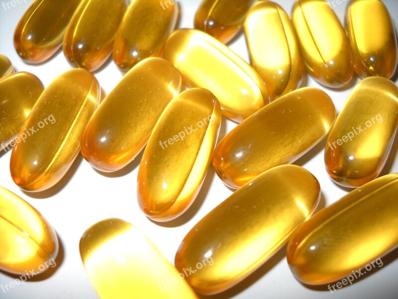 Pills Transparency Transparent Pill Yellow Free Photos