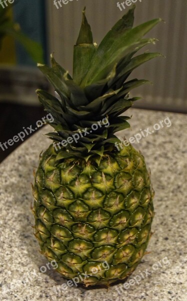 Pineapple Fruit Food Healthy Fresh Fruit