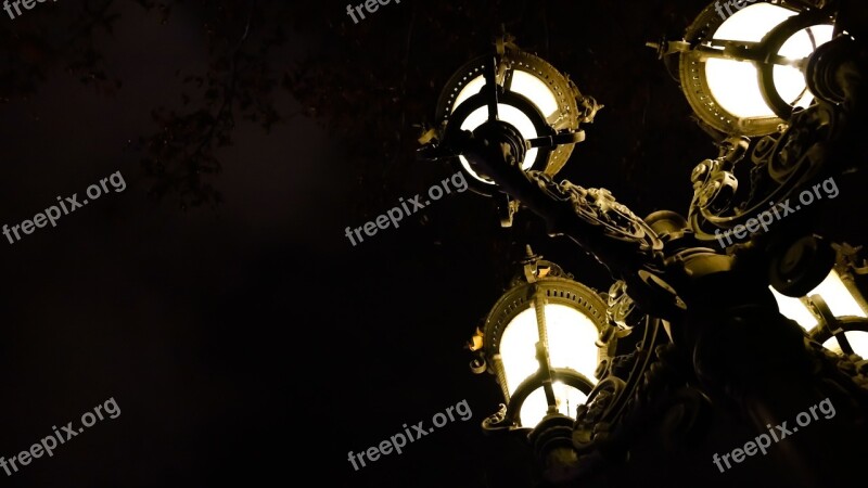 Street Light Lamp Light Nostalgic Lantern