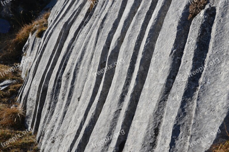 Rock Gutter Water Nature Hiking