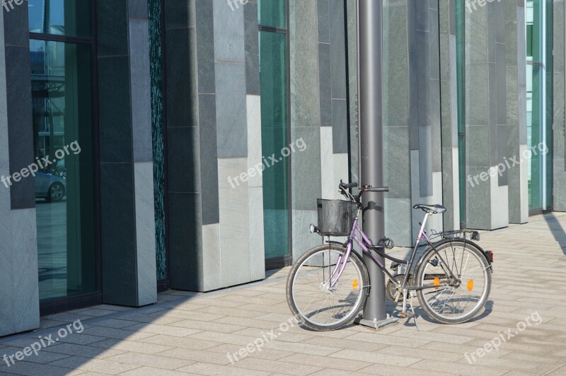 Bike Uni Students Leipzig Architecture