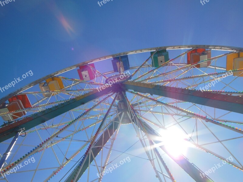 Ferris Wheel Carnival Amusement Park Free Photos