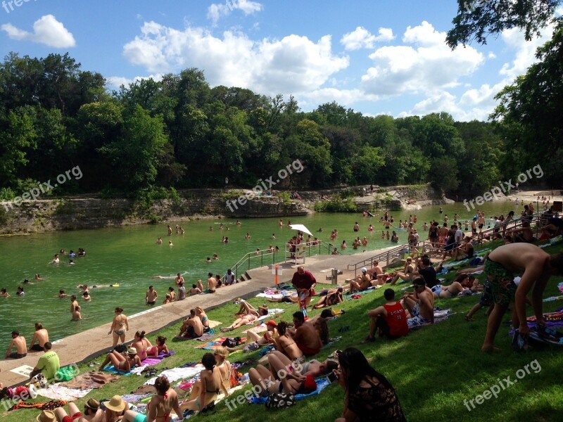 Swimming Swim Waterfront River Water