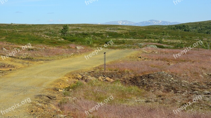 Landscape Path Planina Field Trip Mountains