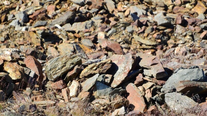 Copper Ore Stones The Heap Heap Storwartz