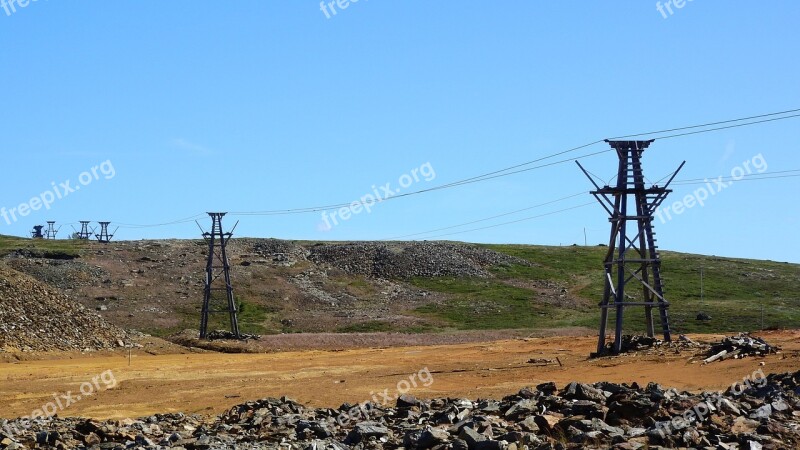 Mine Copper Copper Mine Storwartz Cableway