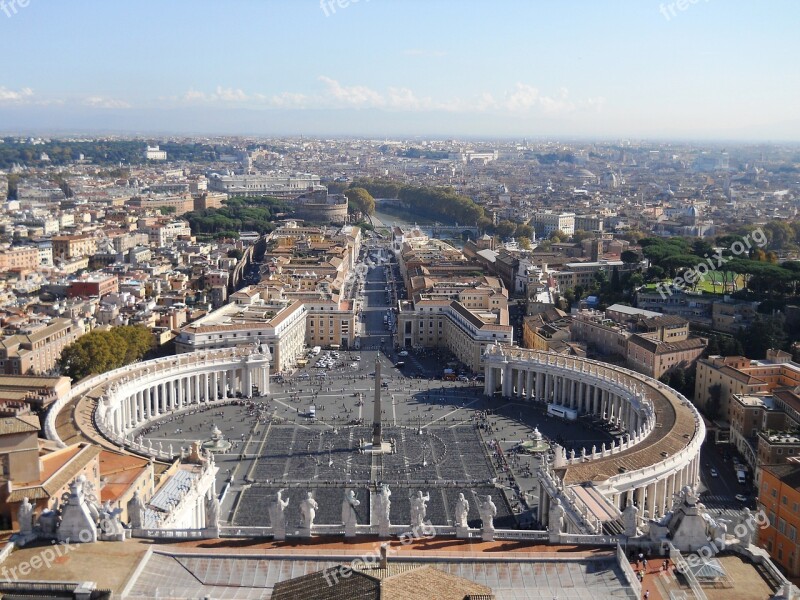 Vatican Rome San Pietro City Free Photos