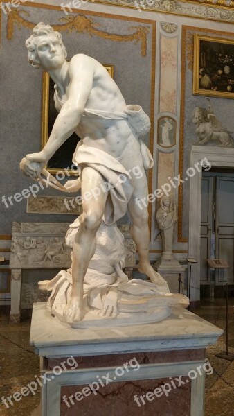 Bernini Galleria Borghese Borghese Rome David