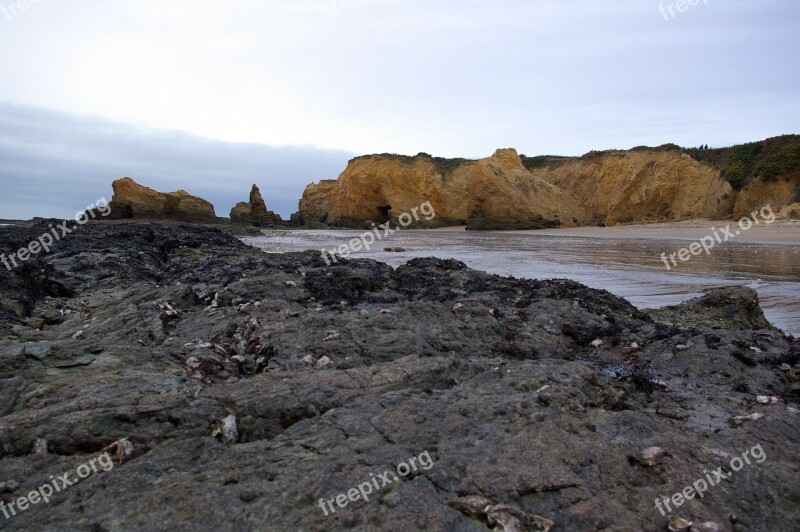 Sea Brittany Rock Sand Water