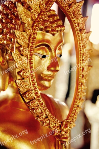 Bangkok Buddha Gold Meditation Buddhism