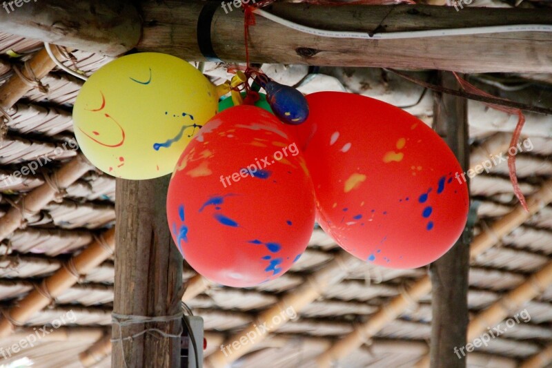 Balloon Festival Colorful Colorful Balloons Birthday