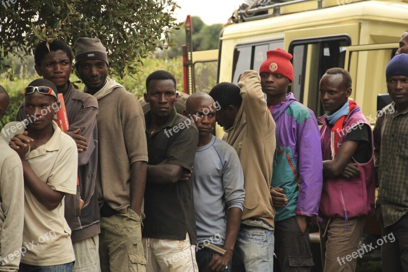 Africa Porters Guides Mountain Summit