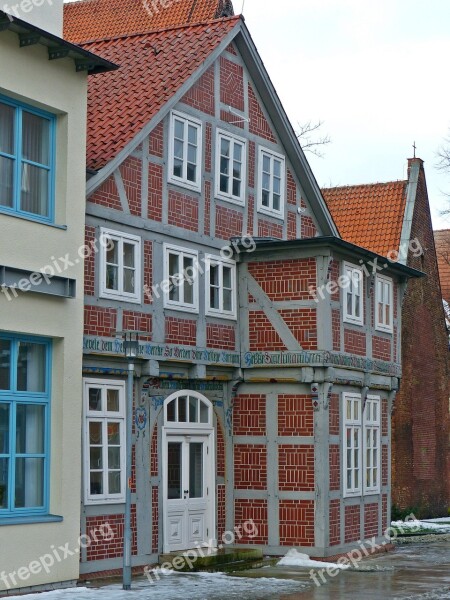 Verden Of All Town Hall Fachwerkhaus Old House Truss