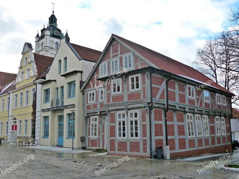 Verden Of All Town Hall Fachwerkhaus Old House Truss