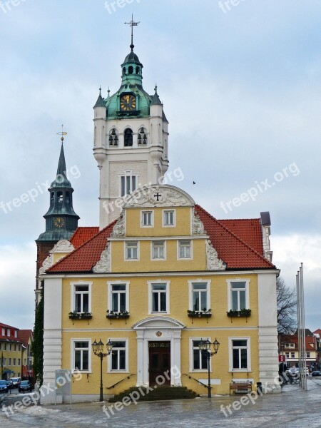 Verden Of All Town Hall Downtown Old House Historic Town Hall