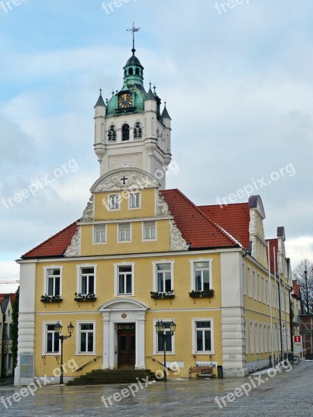 Verden Of All Town Hall Downtown Old House Historic Town Hall