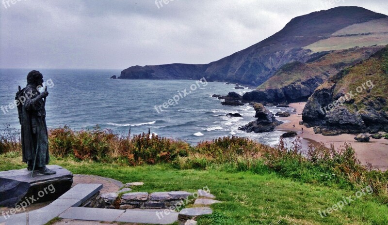 Cardigan Bay Wales Bay Welsh Seaside