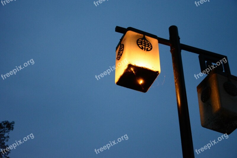 Nanjing Xuanwu Lake Lamp Free Photos