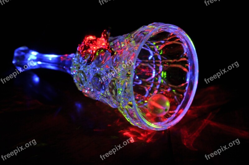 Glass Bell Light Painting Color Free Photos