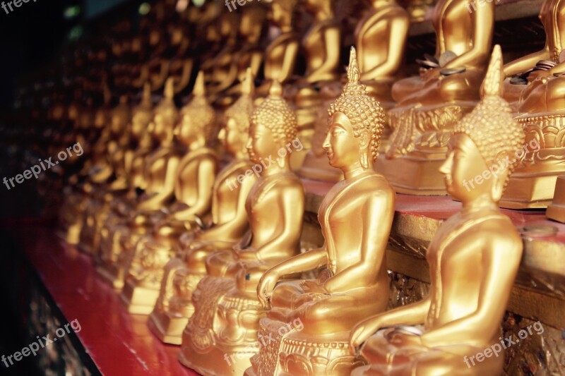 Bangkok Buddha Gold Meditation Buddhism