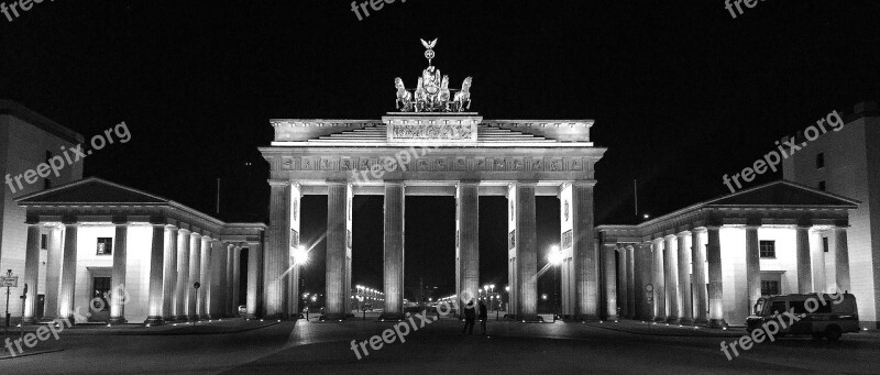 Berlin Brandenburg Goal Brandenburg Gate Landmark