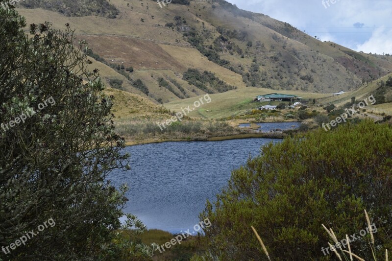 Nevado Laguna Manizales Caldas Colombia