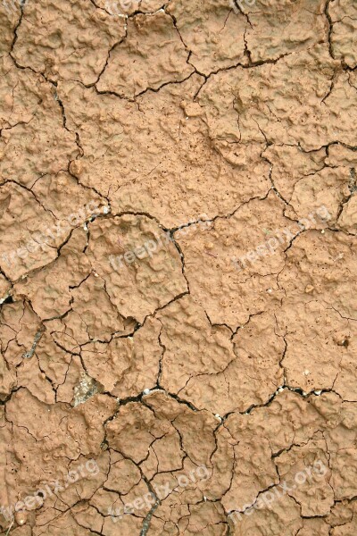 Soil Mud Crack Dry Drought