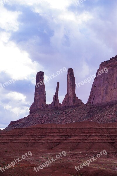 Monument Valley Rock Monument Valley Landscape