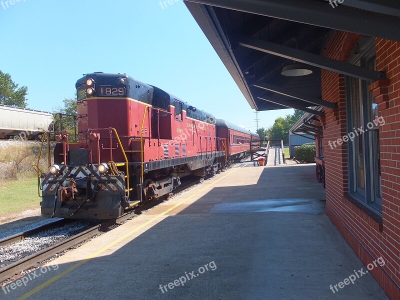 Train Railway Locomotive Free Photos