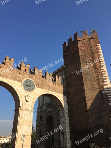 Citadel Verona Sky Free Photos