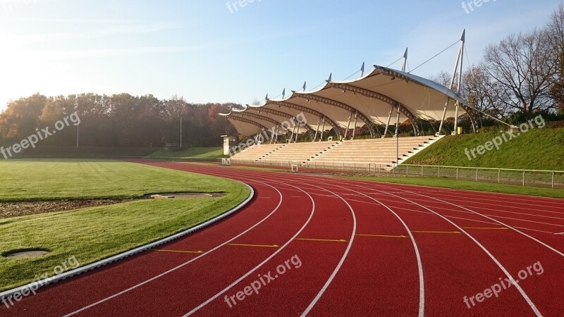 Stadium Tartan Track Oval Track Architecture Grandstand