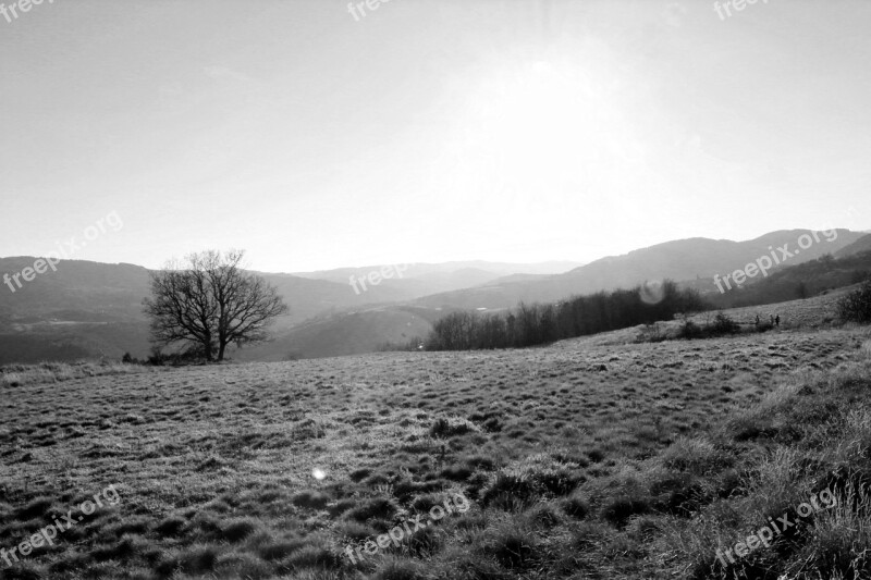 Ardèche Winter Nature French Travel