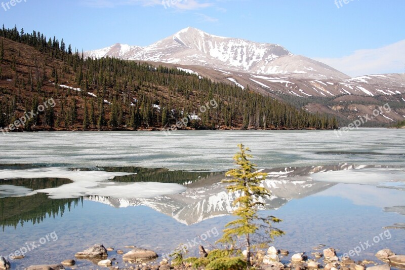 Mountain Lake Nature Landscape Mountain Lake