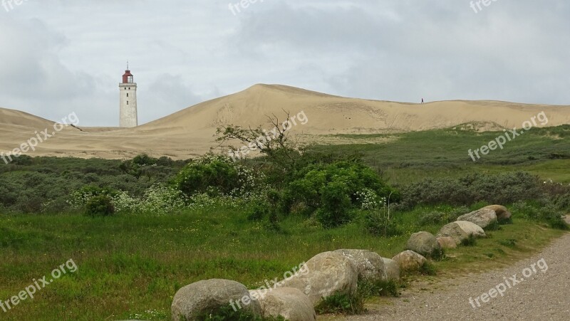 Lighthouse Dunes North Sea Vacations Denmark