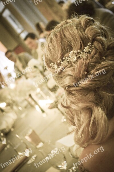 Wedding Hair Bridal Hairstyle Bride