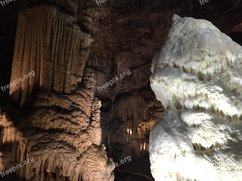 Caves Postojna Stalactites Free Photos