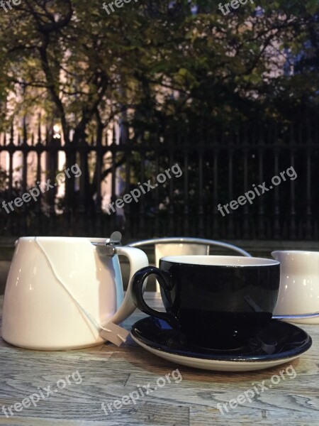 Tee Hot Drink Black Tea St Paul's Cathedral London