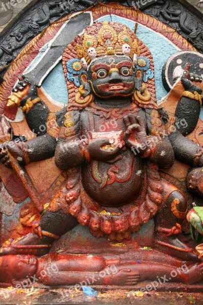 Nepal Kathmandu Goddess Hindu Hinduism