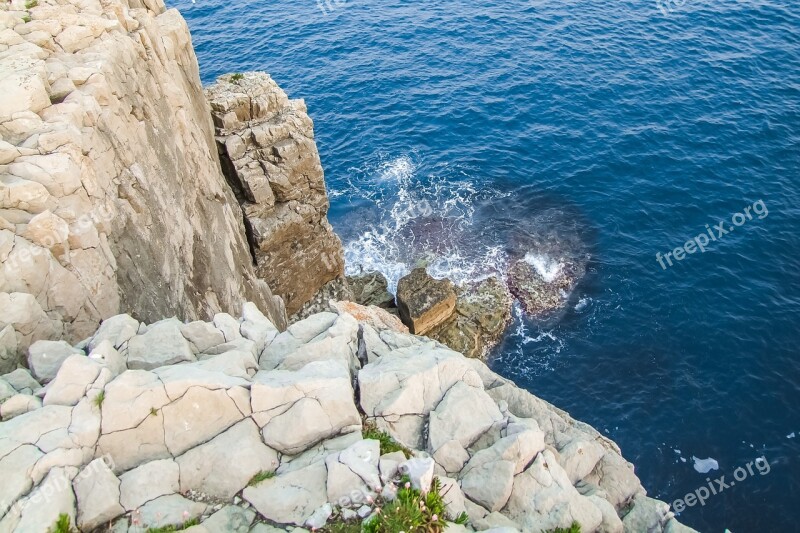 Jurassic Coast Dorset England Reef Ocean