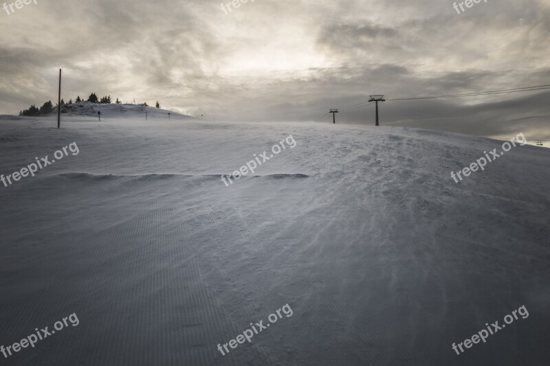 Snow Landscape Winter Winter Landscape Outdoors