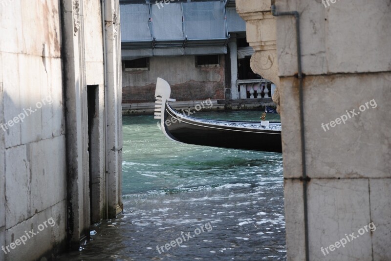 Venice City Water Italy Gondolas